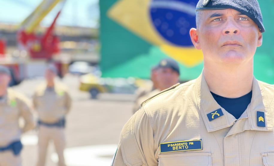 O evento marcou o encerramento da formação de 3º sargentos