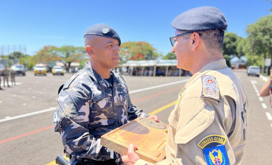 O evento marcou o encerramento da formação de 3º sargentos
