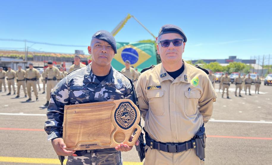 O evento marcou o encerramento da formação de 3º sargentos