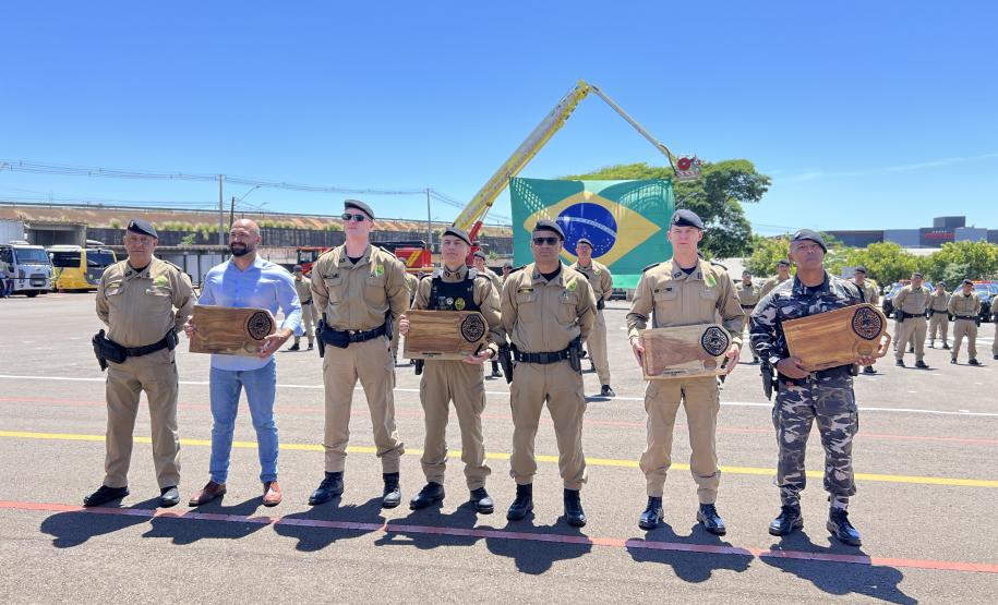 O evento marcou o encerramento da formação de 3º sargentos