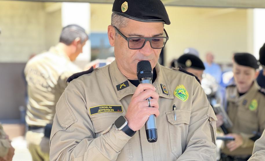 O evento marcou o encerramento da formação de 3º sargentos