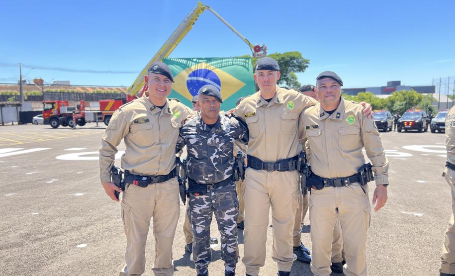 O evento marcou o encerramento da formação de 3º sargentos