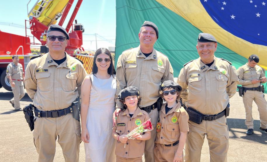 O evento marcou o encerramento da formação de 3º sargentos