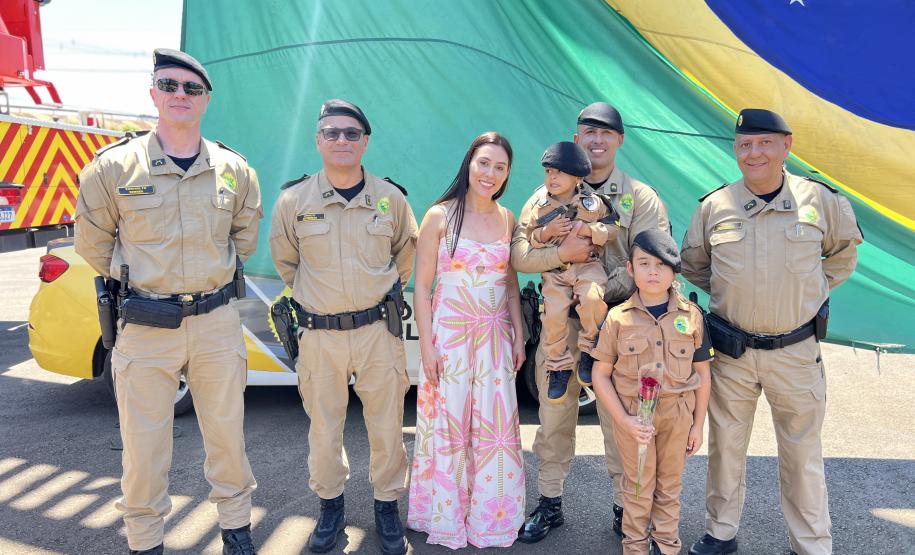 O evento marcou o encerramento da formação de 3º sargentos