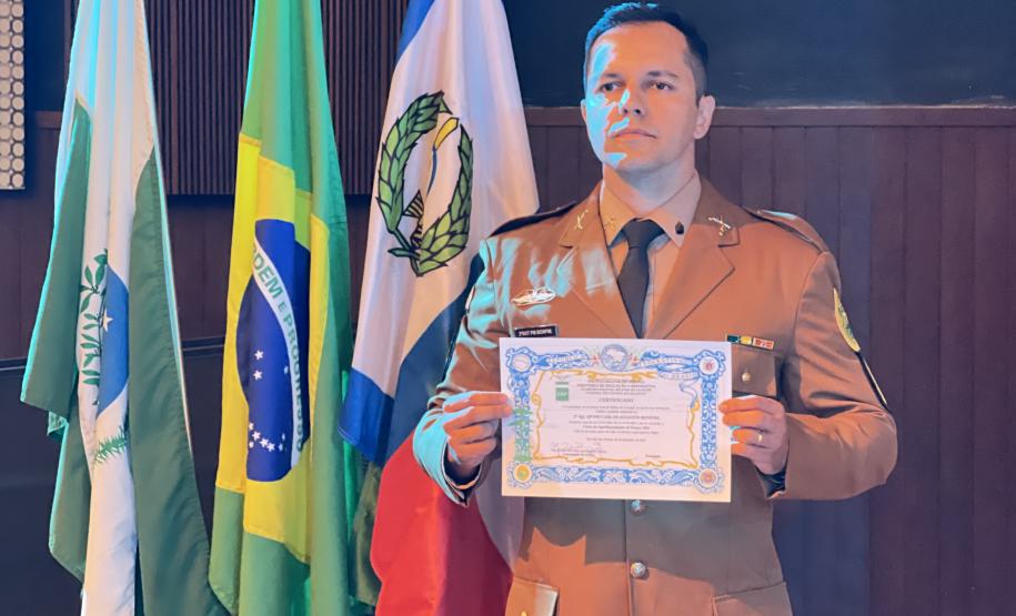 A cerimônia marcou a conclusão da primeira turma do curso na região Norte do Estado