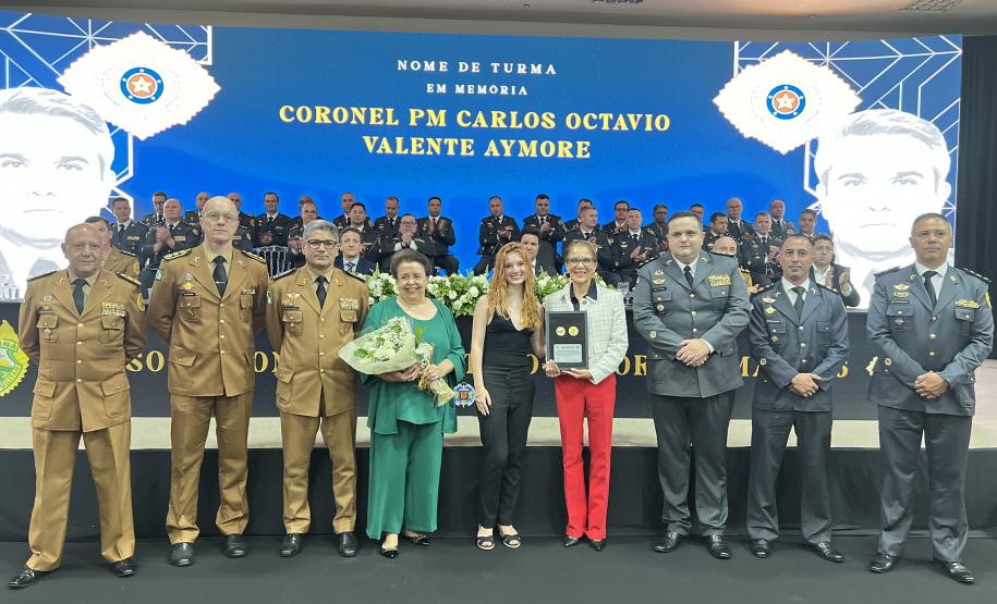 A turma é composta por 29 oficiais superiores da Polícia Militar do Paraná e um oficial superior do Corpo de Bombeiros Militar do Maranhão