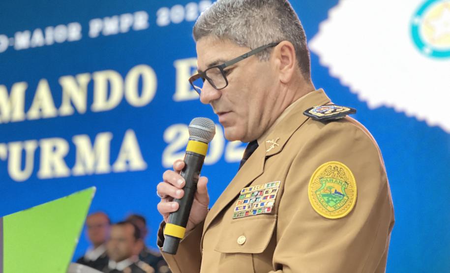 A turma é composta por 29 oficiais superiores da Polícia Militar do Paraná e um oficial superior do Corpo de Bombeiros Militar do Maranhão