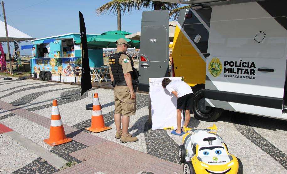 Ação Maria da Penha em Matinhos