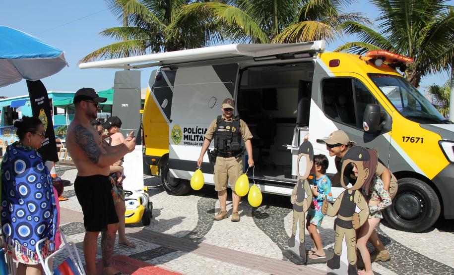 Ação Maria da Penha em Matinhos