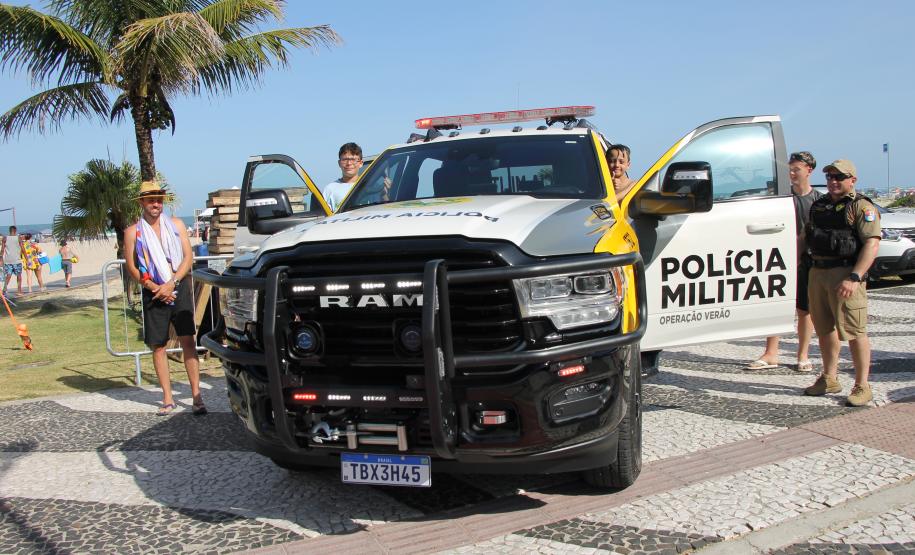 Ação Maria da Penha em Matinhos