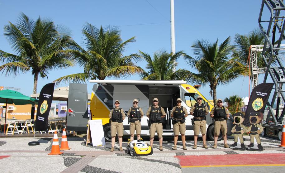 Ação Maria da Penha em Matinhos