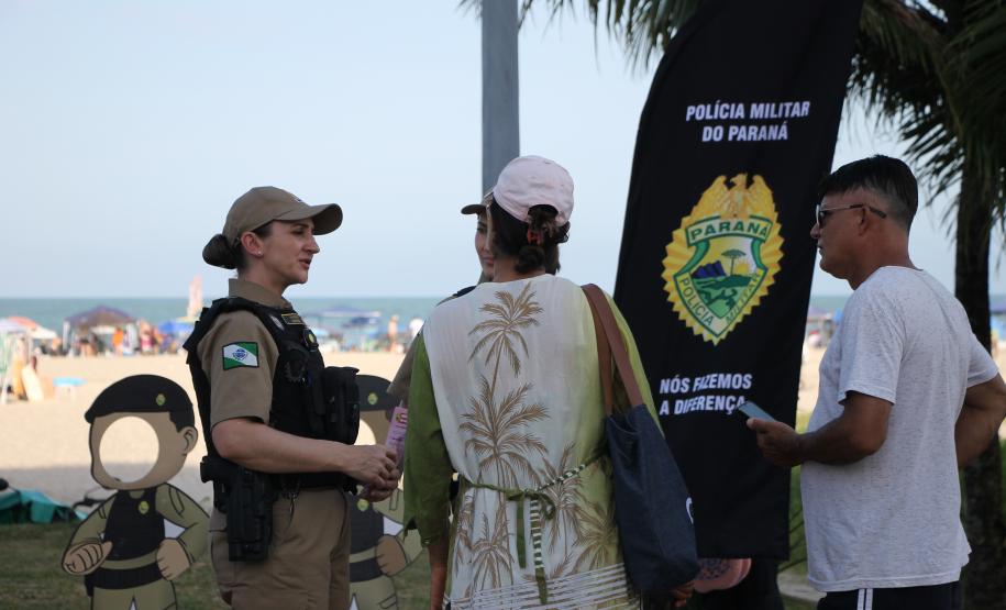 Ação Maria da Penha em Matinhos