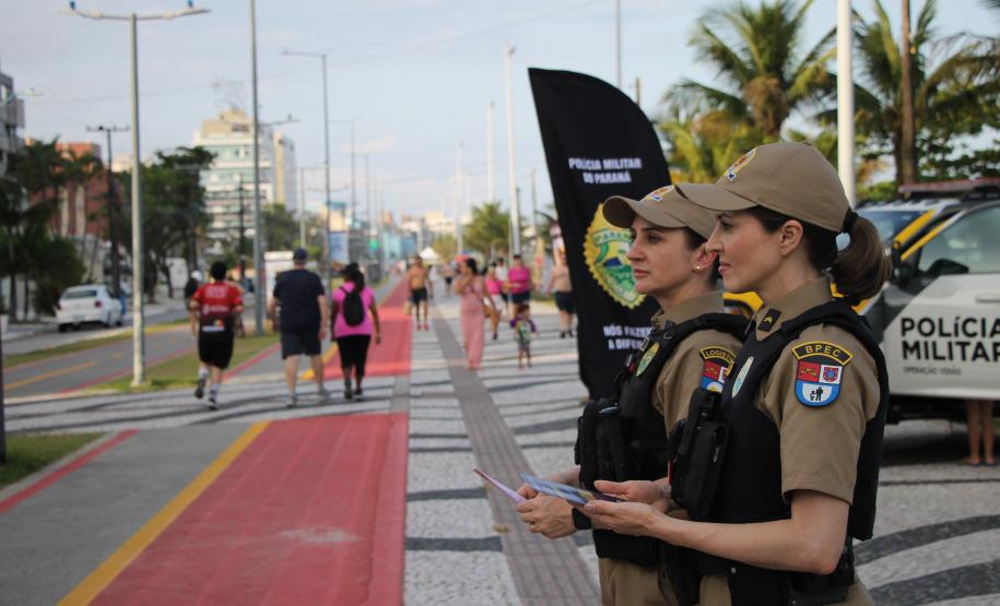Ação Maria da Penha em Matinhos