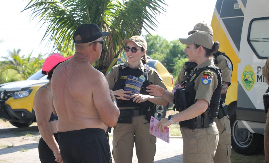 Ação de Prevenção à Violência Doméstica em Pontal do Paraná