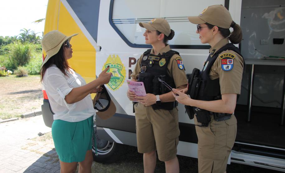 Ação de Prevenção à Violência Doméstica em Pontal do Paraná