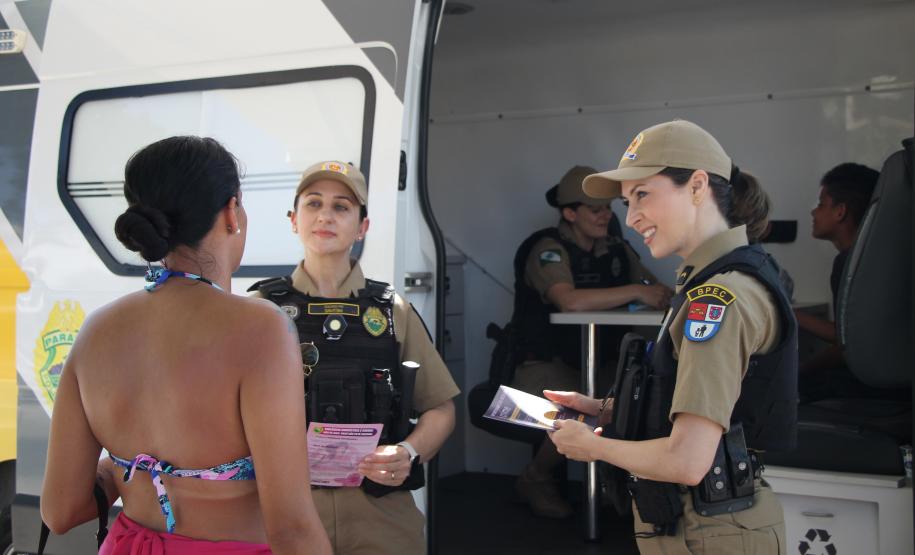 Ação de Prevenção à Violência Doméstica em Pontal do Paraná