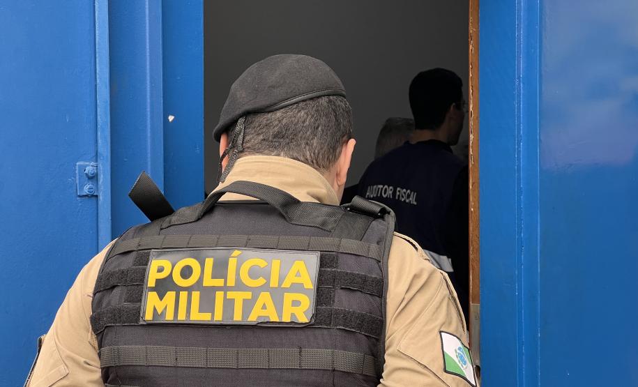As fiscalizações ocorrem de forma integrada com a Polícia Civil do Paraná