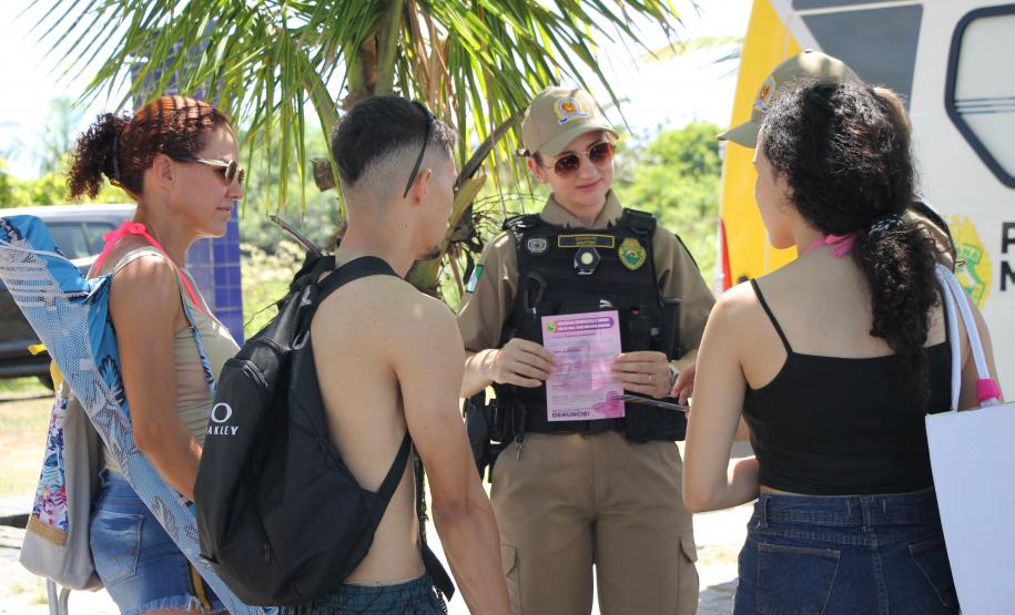 Ação de Prevenção à Violência Doméstica em Pontal do Paraná
