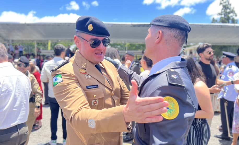 Formatura marca avanço na carreira dos oficiais especialistas