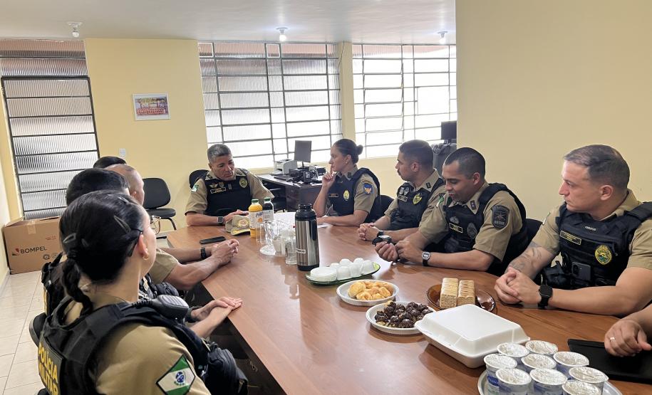 O encontro teve como objetivo o alinhamento estratégico das ações de policiamento para a temporada de verão