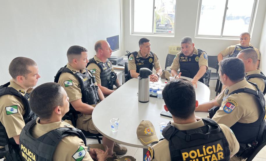 O encontro teve como objetivo o alinhamento estratégico das ações de policiamento para a temporada de verão