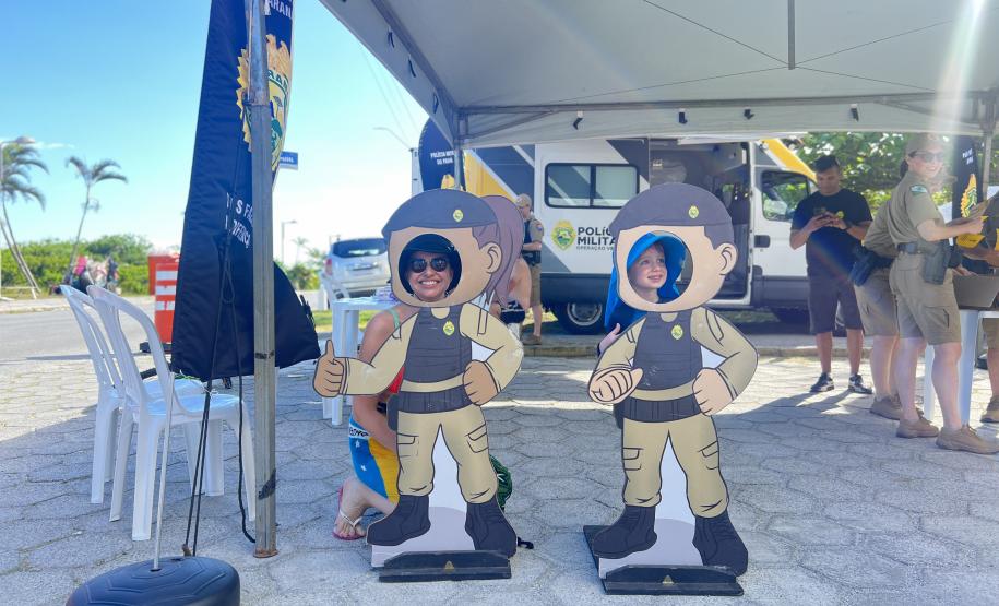 A Ação reuniu moradores e turistas em uma programação voltada à aproximação entre as forças de segurança e a população