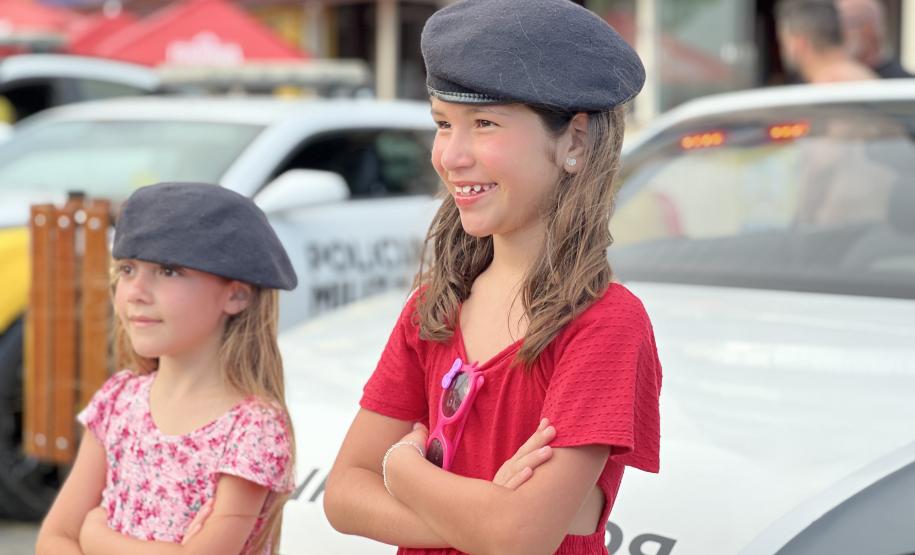 A Ação reuniu moradores e turistas em uma programação voltada à aproximação entre as forças de segurança e a população