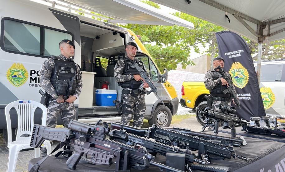 A Ação reuniu moradores e turistas em uma programação voltada à aproximação entre as forças de segurança e a população