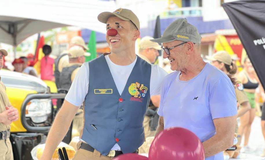 A Ação reuniu moradores e turistas em uma programação voltada à aproximação entre as forças de segurança e a população