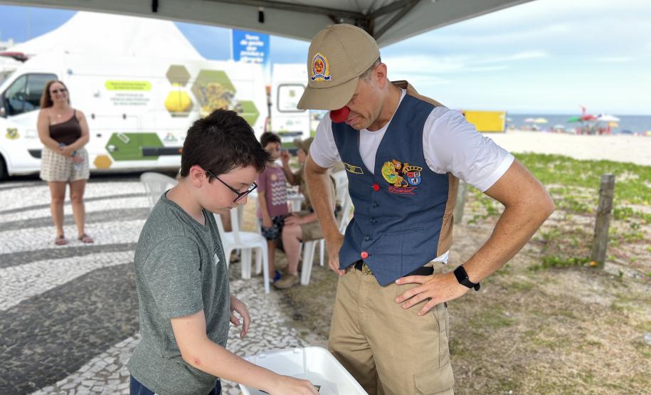 Ação institucional aproxima população dos órgãos de segurança