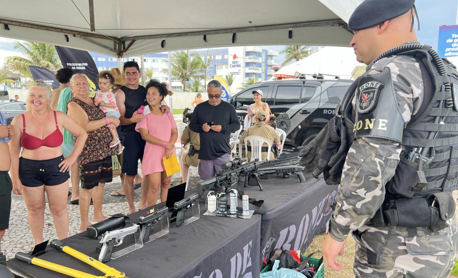 Ação institucional aproxima população dos órgãos de segurança