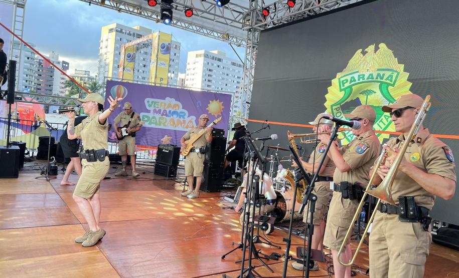 Para este ano, a Banda da PMPR apresenta um repertório totalmente renovado, preparado especialmente para a temporada de verão