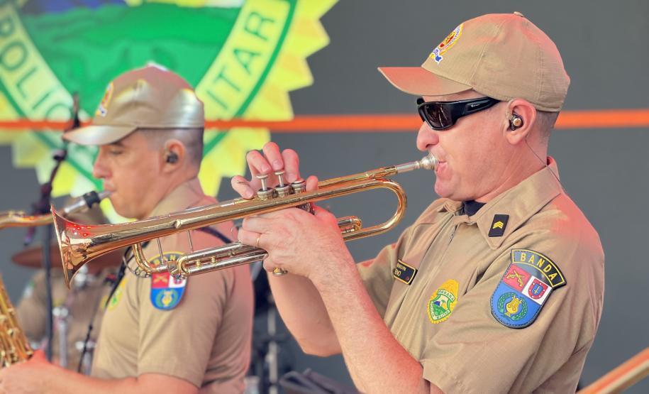 Para este ano, a Banda da PMPR apresenta um repertório totalmente renovado, preparado especialmente para a temporada de verão