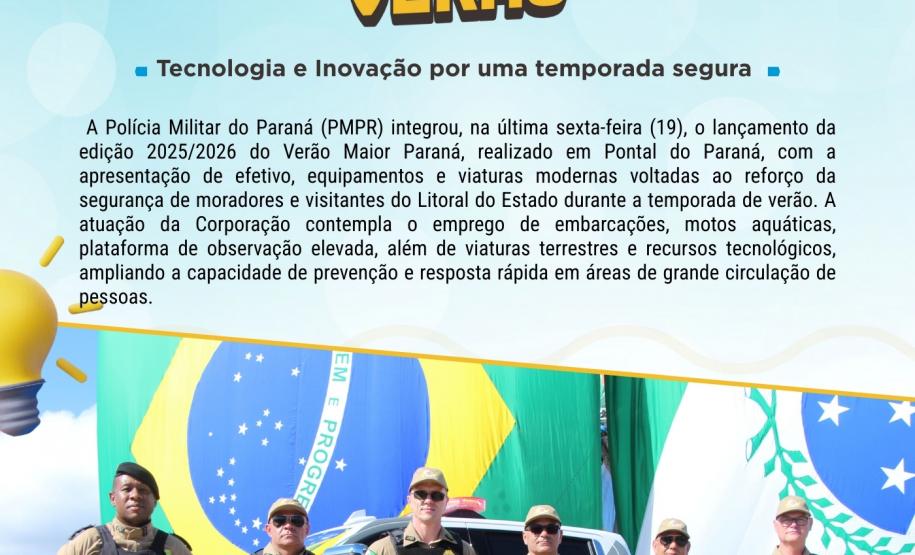 Ao longo de toda a operação, o informativo será divulgado semanalmente