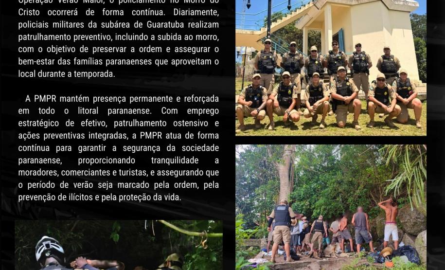 Com periodicidade semanal ao longo de toda a operação, a publicação destaca o trabalho técnico, humano e profissional dos homens e mulheres da PMPR