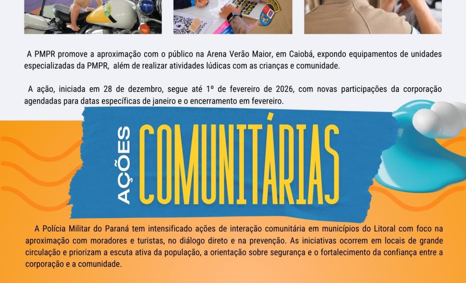Com periodicidade semanal ao longo de toda a operação, a publicação destaca o trabalho técnico, humano e profissional dos homens e mulheres da PMPR