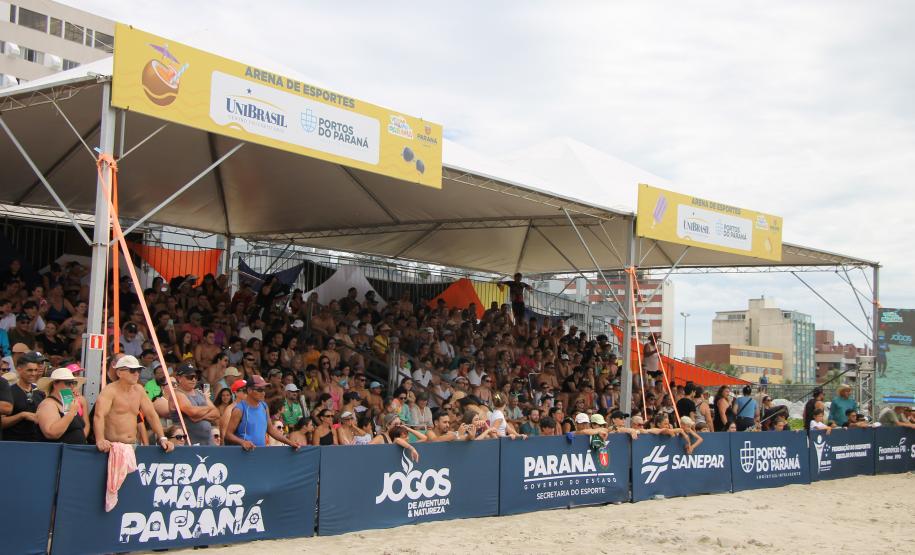 Comandante-Geral da PMPR prestigia Desafio Olímpico de Vôlei em Caiobá