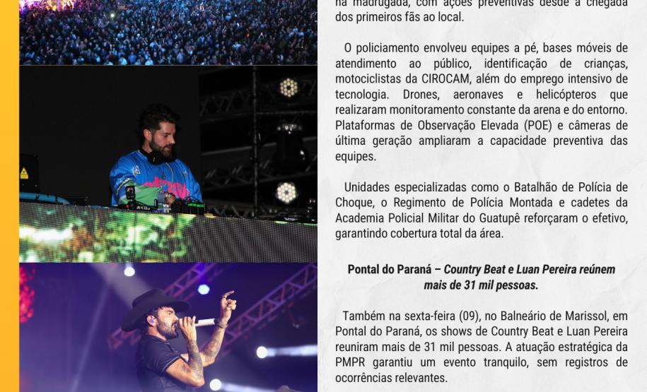 Com periodicidade semanal ao longo de toda a operação, a publicação destaca o trabalho técnico, humano e profissional dos homens e mulheres da PMPR