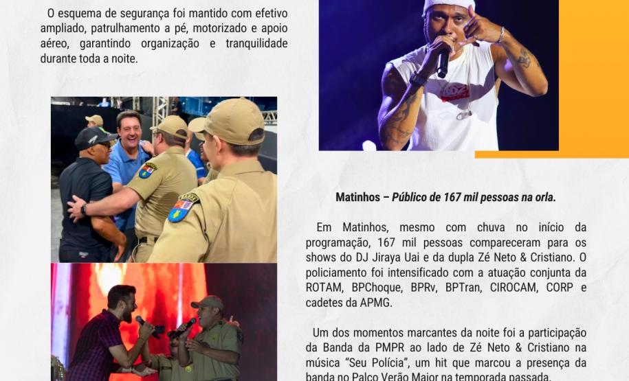 Com periodicidade semanal ao longo de toda a operação, a publicação destaca o trabalho técnico, humano e profissional dos homens e mulheres da PMPR