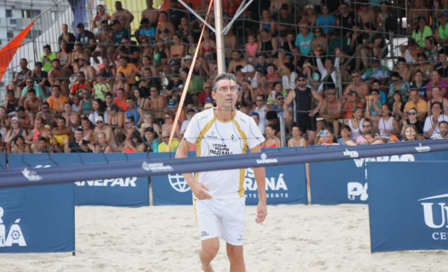 Comandante-Geral da PMPR prestigia Desafio Olímpico de Vôlei em Caiobá