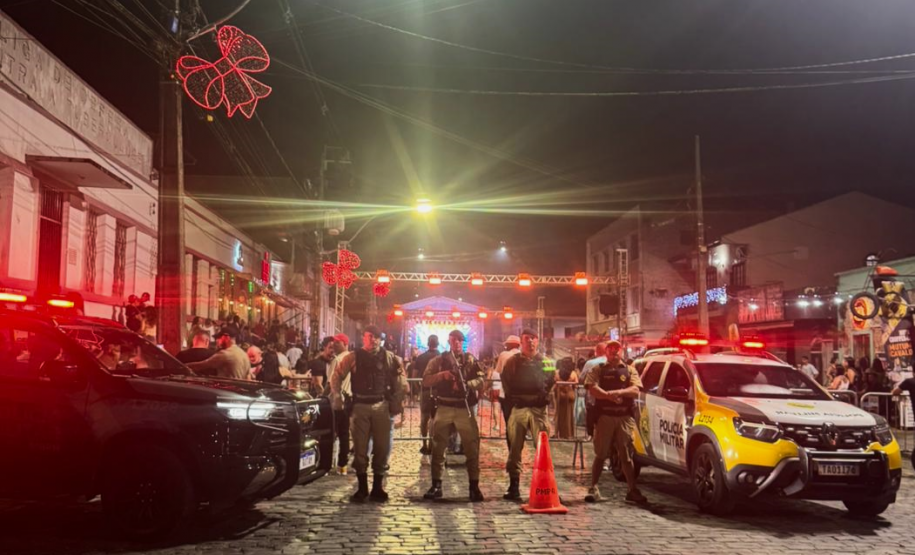 PMPR garante segurança na programação de Réveillon em Antonina