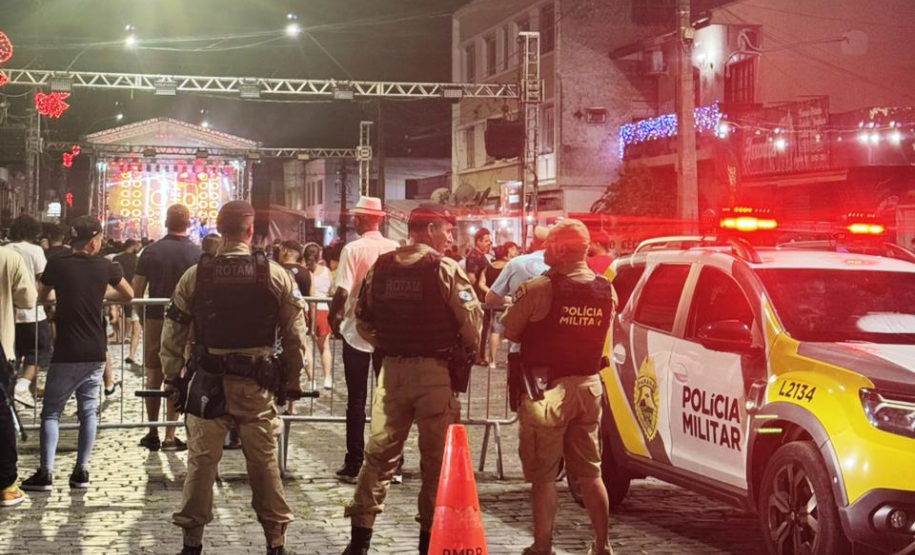 PMPR garante segurança na programação de Réveillon em Antonina