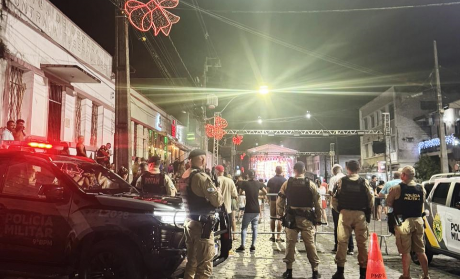 PMPR garante segurança na programação de Réveillon em Antonina