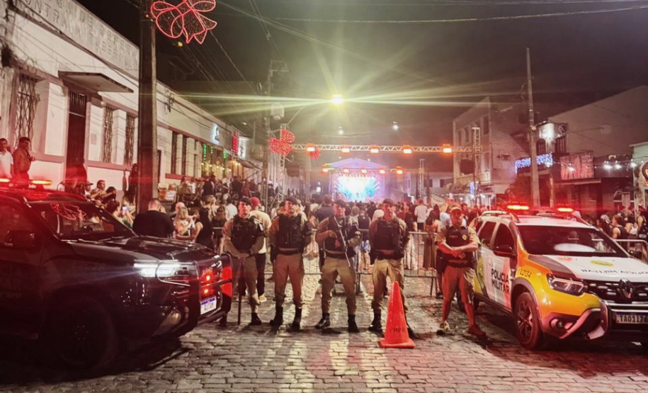PMPR garante segurança na programação de Réveillon em Antonina