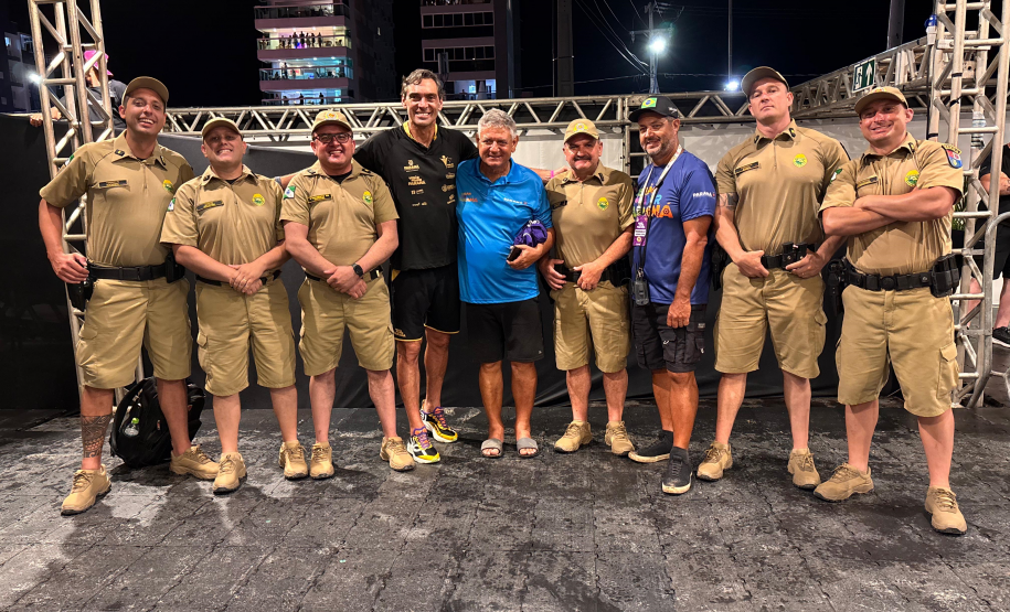 PMPR garante segurança em Show para 167 mil pessoas em Matinhos