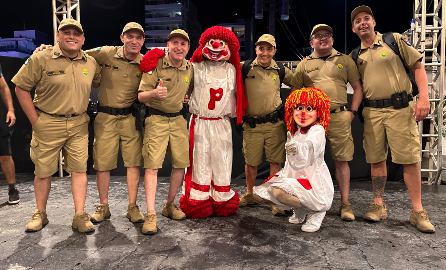 PMPR garante segurança em Show para 167 mil pessoas em Matinhos