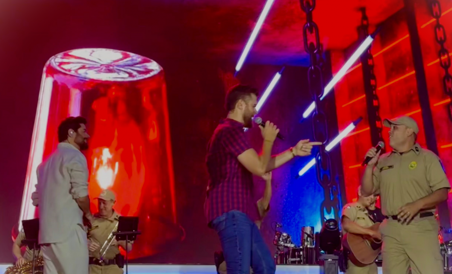 PMPR garante segurança em Show para 167 mil pessoas em Matinhos