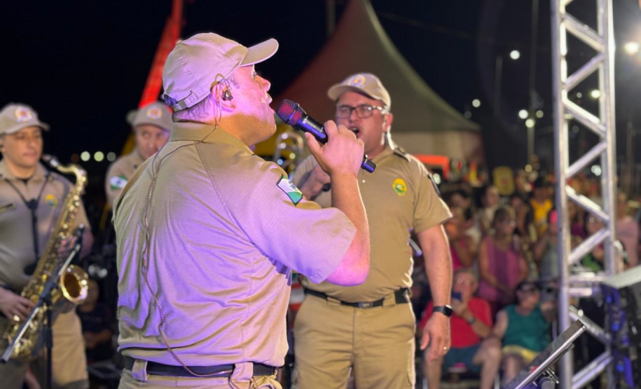 PMPR anima a noite de Caiobá