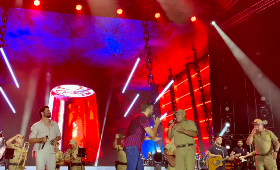 PMPR garante segurança em Show para 167 mil pessoas em Matinhos