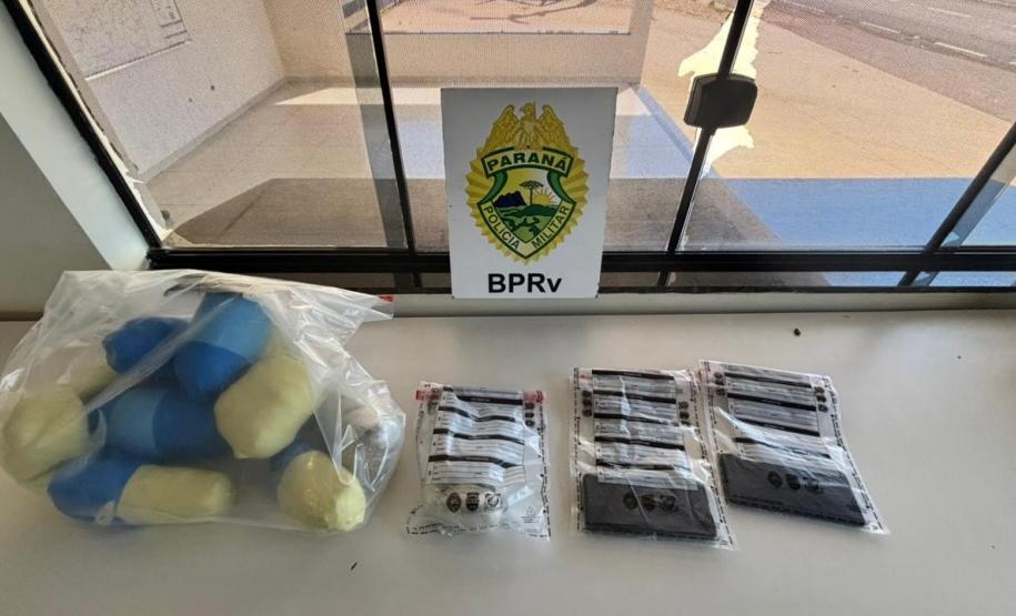 BPRv flagra drogas ocultas em veículo e causa prejuízo de R$ 47,5 mil ao tráfico